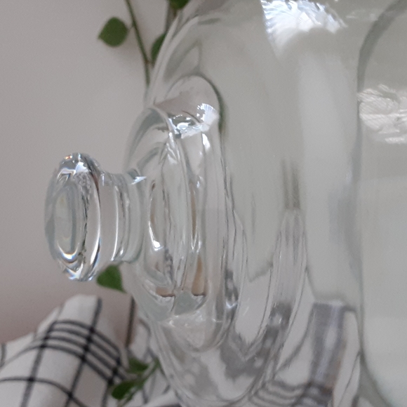 M. Kamenstein Wheat Bread Plate Wood Base Glass Cloche Dome Charcuterie Board - Picture 11 of 16